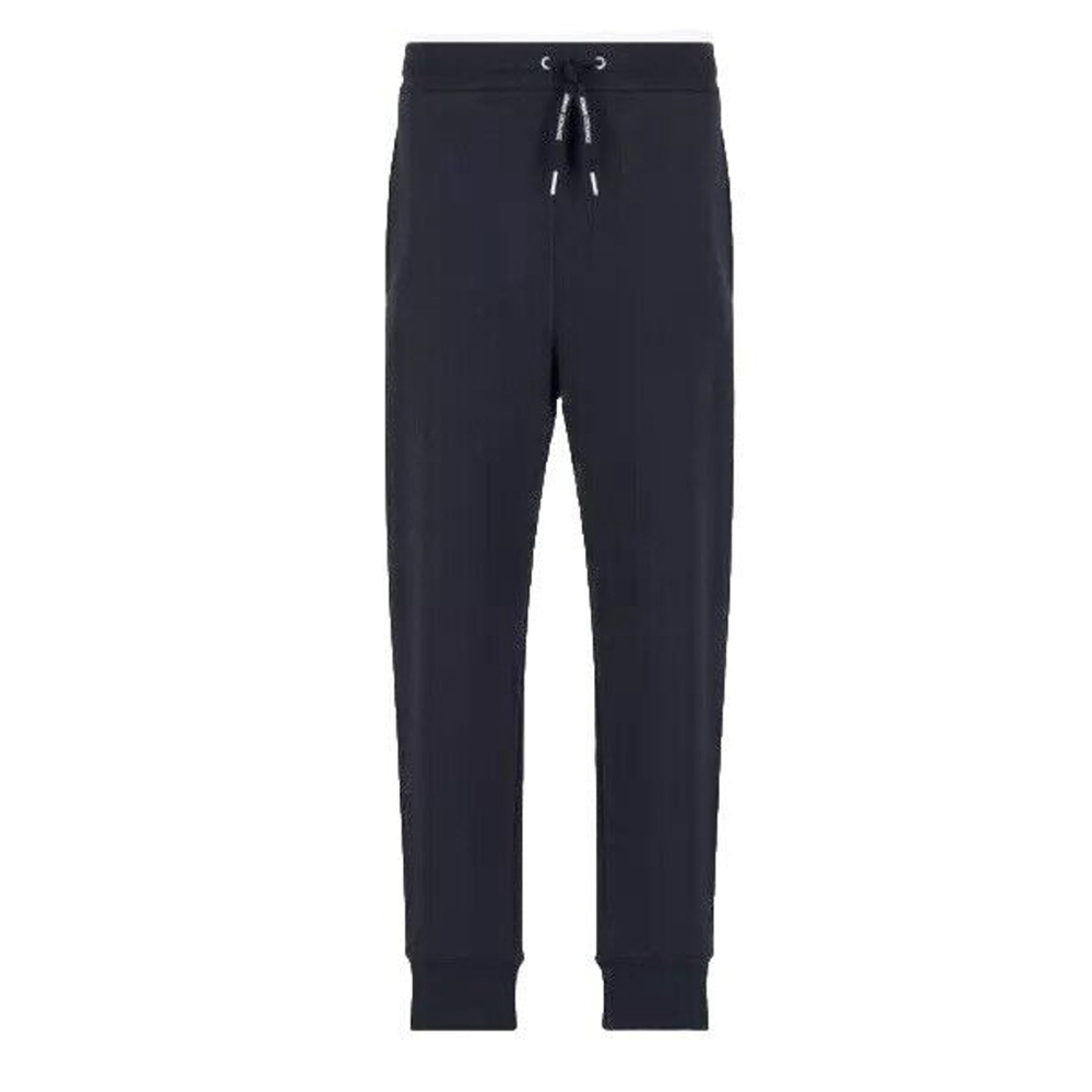 Armani‎ Exchange Mens Navy Blue Jersey Cotton Blend Fleece Sweatpants 2XL